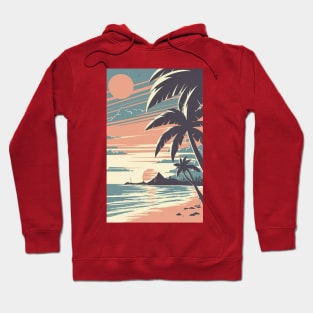 Sunset at the beach Hoodie